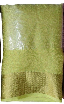 Brocade pattern 100gm Thickness Mysoree Silk Saree