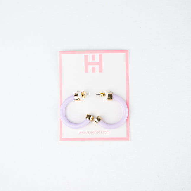 Mini  Hoops - Lavender