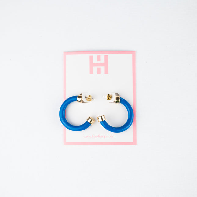 Mini Hoops - True Blue