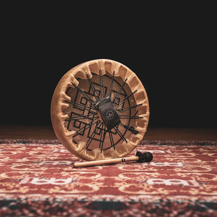 15" Native American-Style Hoop Drum, Endless Knot