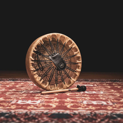 15" Native American-Style Hoop Drum, Flower of Life