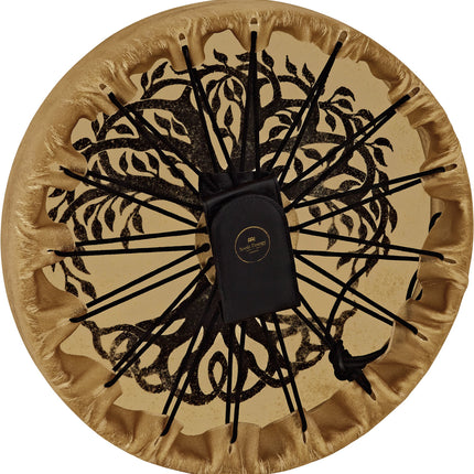 15" Native American-Style Hoop Drum, Tree of Life