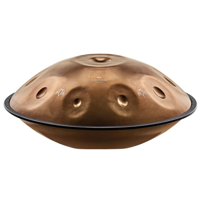 Sensory Handpan, E La Sirena, 10 Notes, Vintage Copper, Engraved Design