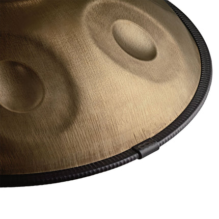 Sensory Handpan, C# Minor, 9 Notes, Vintage Gold