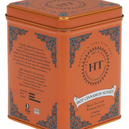 Hot Cinnamon Sunset, HT Tin of 20 Sachets