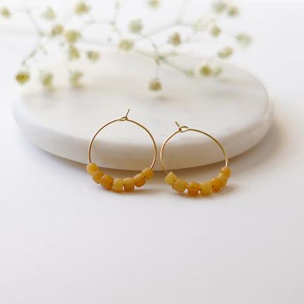 Honey Ellen Hoop Earrings
