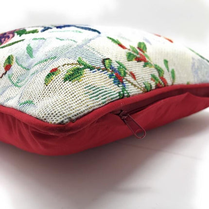 DaDa Bedding Set of 4 Pieces - Floral Garden Botanical Tapestry Throw Pillow Covers Bundle Pack - 16" x 16"