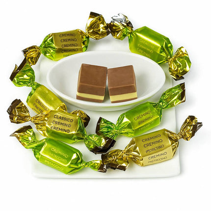 Andy Anand Gluten Free Cremino – 18-Piece Italian Chocolate Assortment, 2 Flavors, Crafted with 60% Cocoa Butter, 8 oz.