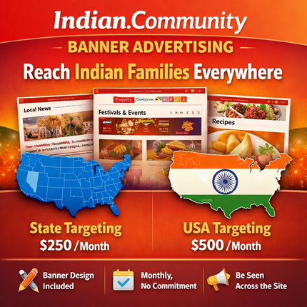 Indian.Community Banner Advertising