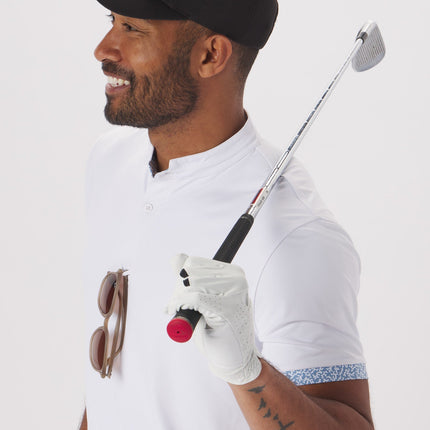 Catalyst Polo | Mantra Collar | Coral Contrast