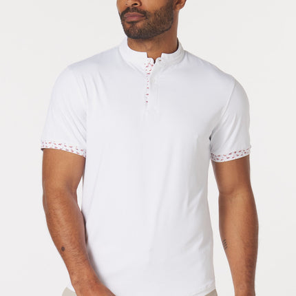 Catalyst Polo | Mantra Collar | Flamingo Contrast
