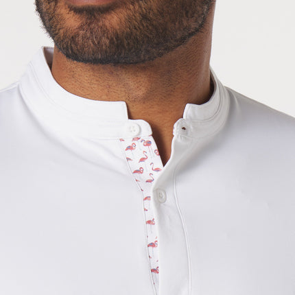 Catalyst Polo | Mantra Collar | Flamingo Contrast