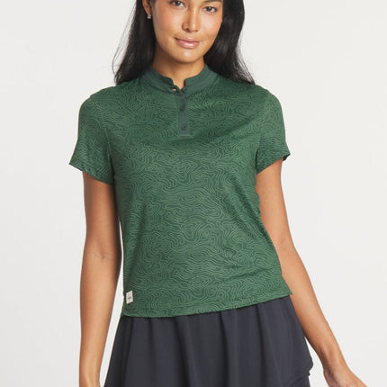 Women's Catalyst Polo | Mantra Collar | Topo III