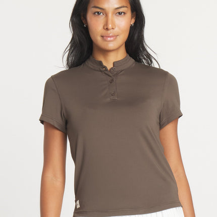 Women's Catalyst Polo | Mantra Collar | Woods
