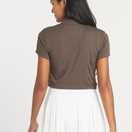 Women's Catalyst Polo | Mantra Collar | Woods