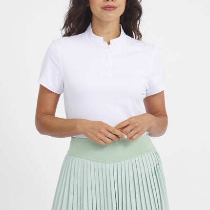 Women's Catalyst Polo | Mantra Collar | Cloud