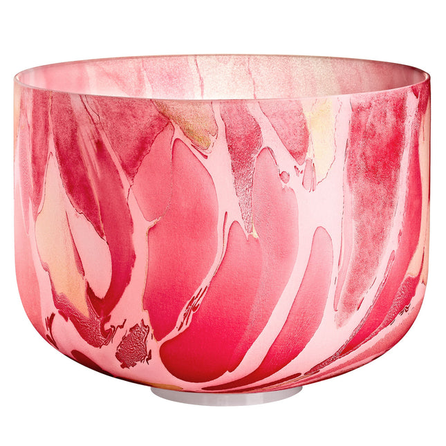 10" Marble Crystal Singing Bowl, C4, Root Chakra, 432 Hz