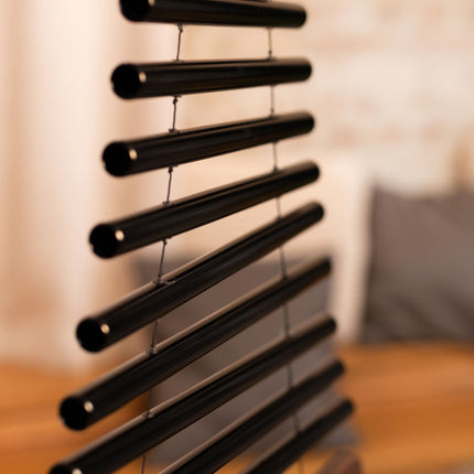 38" Meditation Flow Chime, 432 Hz, 10 Notes, C Minor, Black