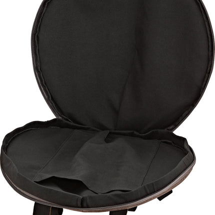 16" Octave Steel Tongue Drum, D Kurd, Black