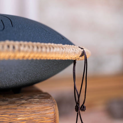 16" Octave Steel Tongue Drum, D Amara, Navy Blue