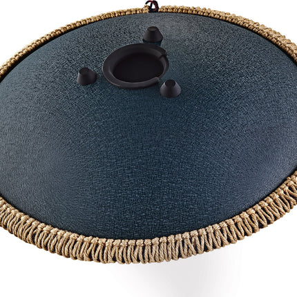 16" Octave Steel Tongue Drum, D Amara, Navy Blue