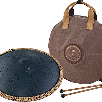 16" Octave Steel Tongue Drum, D Amara, Navy Blue