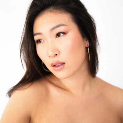 The Holly Hoop - Gold , 1.5 Inch