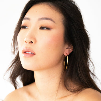 The Holly Hoop - Gold , 1.5 Inch