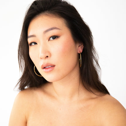 The Holly Hoop - Gold , 1.5 Inch