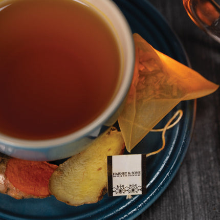 Organic Ginger Turmeric, HT Tin of 20 Sachets