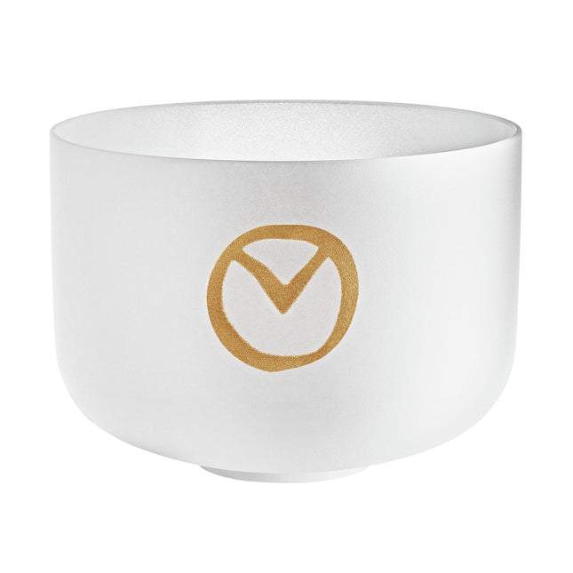 12" Planetary Tuned Crystal Singing Bowl, Synodic Day 194.18 Hz