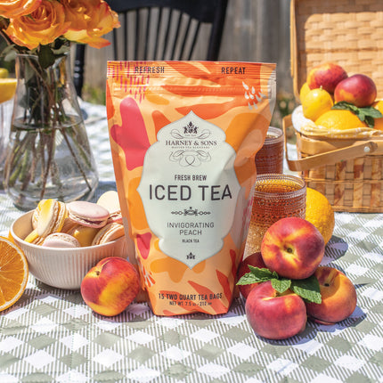 Peach Fresh Brew Iced Tea