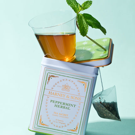 Peppermint Herbal, Classic Tin of 20 Sachets