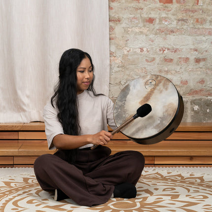 14" Ritual Drum, Goat Head