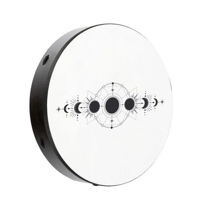 18" Ritual Drum, Moon Phases, True Feel Synthetic Head