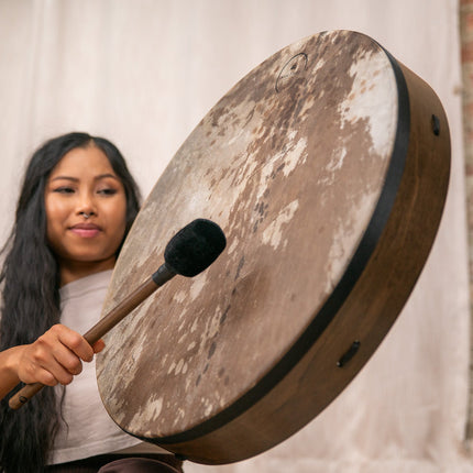22" Ritual Drum, Goat Head