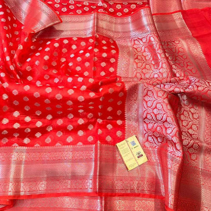 Banarasi  Kora Silk Saree