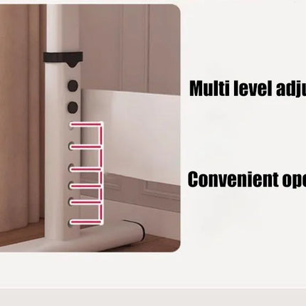 BrightNest Adjustable Steel Study Table – Modern Minimalist Children’s Desk with Rounded Corners & Strong Load-Bearing Design