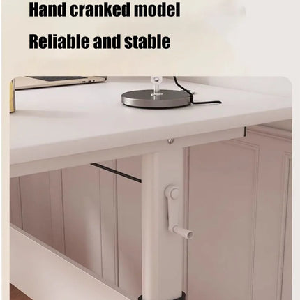 BrightNest Adjustable Steel Study Table – Modern Minimalist Children’s Desk with Rounded Corners & Strong Load-Bearing Design