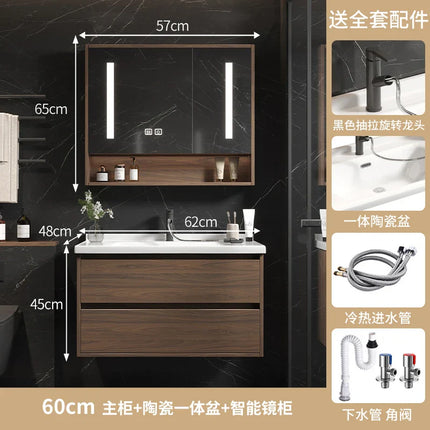 Vertura Luxe Cabinet – Slimline Modern Bathroom Storage Tower for Sculpted Living