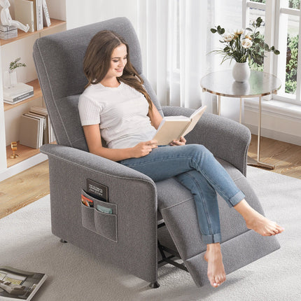 ZBOM Power Recliner Chair with Massage & Heat – Adjustable Electric Lounge Chair for Adults, Home Theater Luxury Comfort