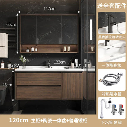 Vertura Luxe Cabinet – Slimline Modern Bathroom Storage Tower for Sculpted Living