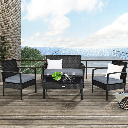 The House Of Bonney Presents: The Architectural Steel Rattan Set