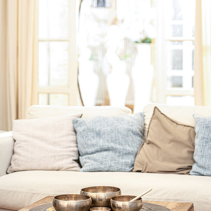 4-Piece Cosmos Therapy Series Singing Bowl Set, 250/650/800/1000g