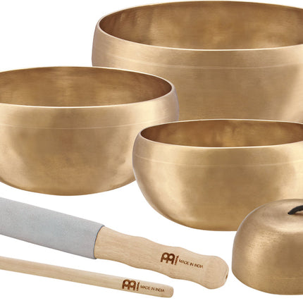 4-Piece Cosmos Therapy Series Singing Bowl Set, 250/650/800/1000g