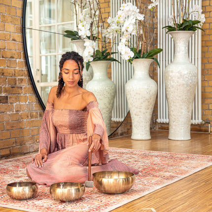 3-Piece Cosmos Therapy Series Singing Bowl Set, 800/1000/2000g