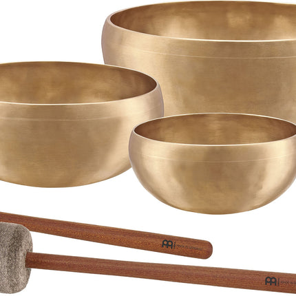 3-Piece Cosmos Therapy Series Singing Bowl Set, 800/1000/2000g