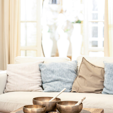 4-Piece Cosmos Therapy Series Singing Bowl Set, 250/1000/1500/2000g