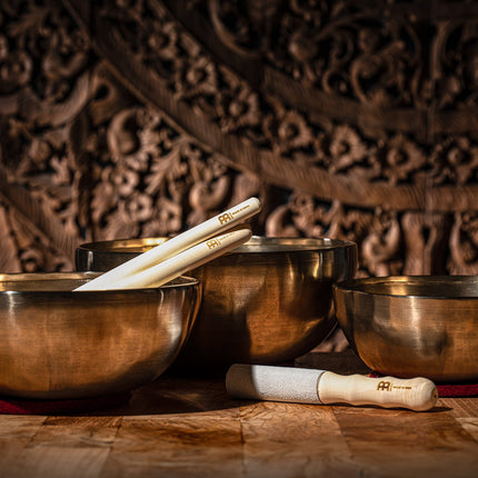 3 Piece Energy Therapy Series Singing Bowl Set, 1400/1800/2200g