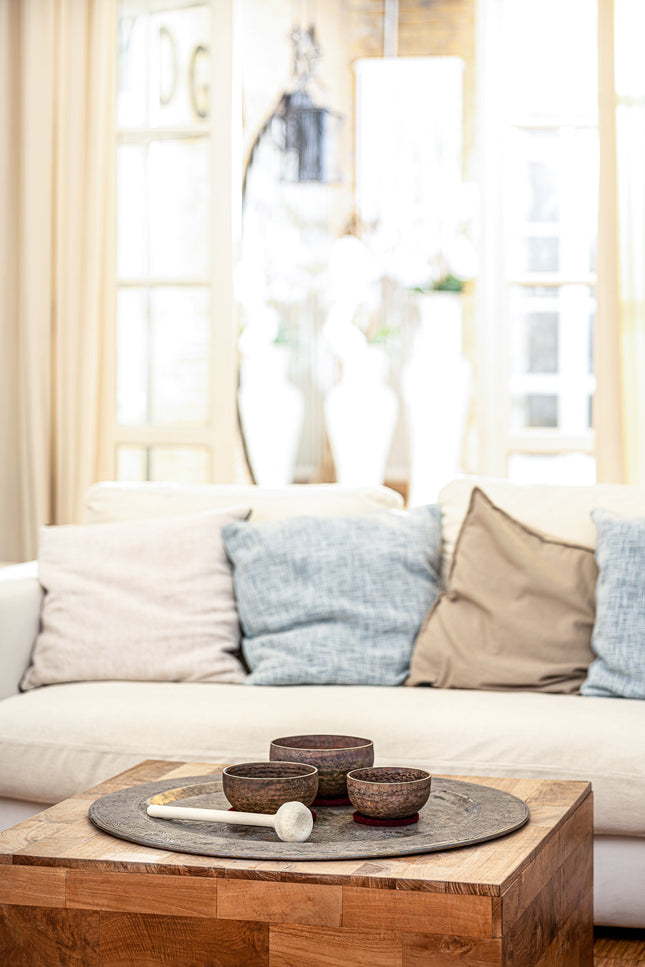 3-Piece Origin Series Singing Bowl Set, 600/700/900g